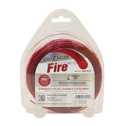 stens silver streak fire trimmer line 61 9 m 2 03 mm