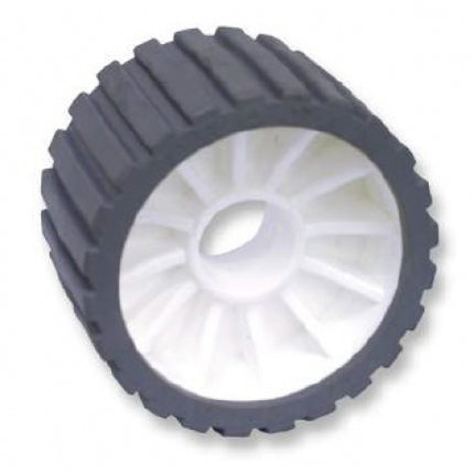trojan wobble roller grey ribbed
