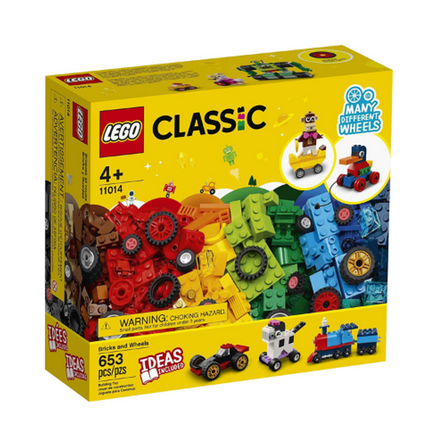 Lego 11014 Bricks And Wheels Toy Model