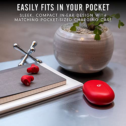 Beats Earbuds Red Bluetooth, Wireless