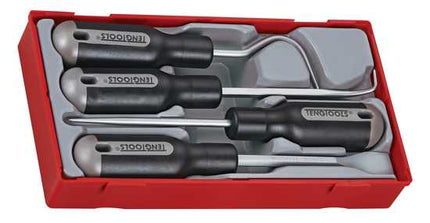 teng 4 pc scraper remover set tc tray