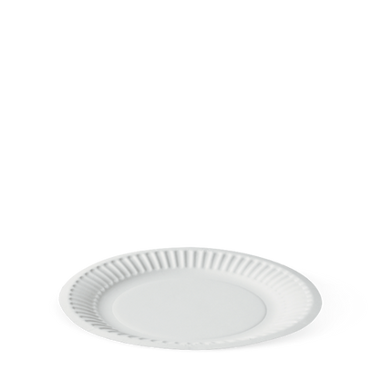 paper plate white 15 cm 50 pack