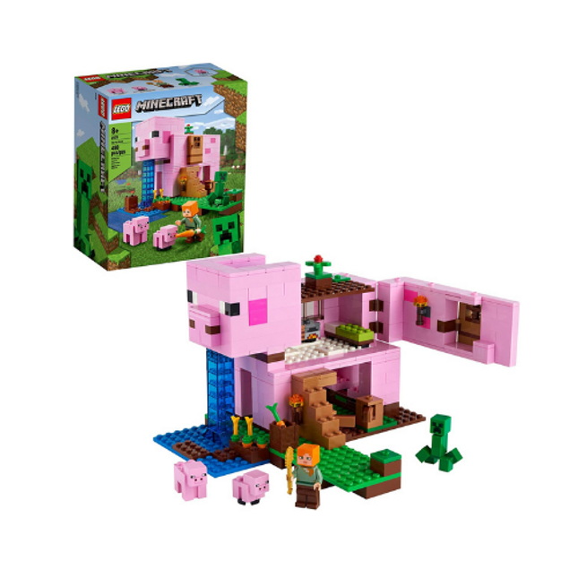 Lego 21170 Minecraft The Pig House Toy Model