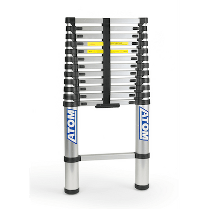 atom telescopic ladder 3 8 m