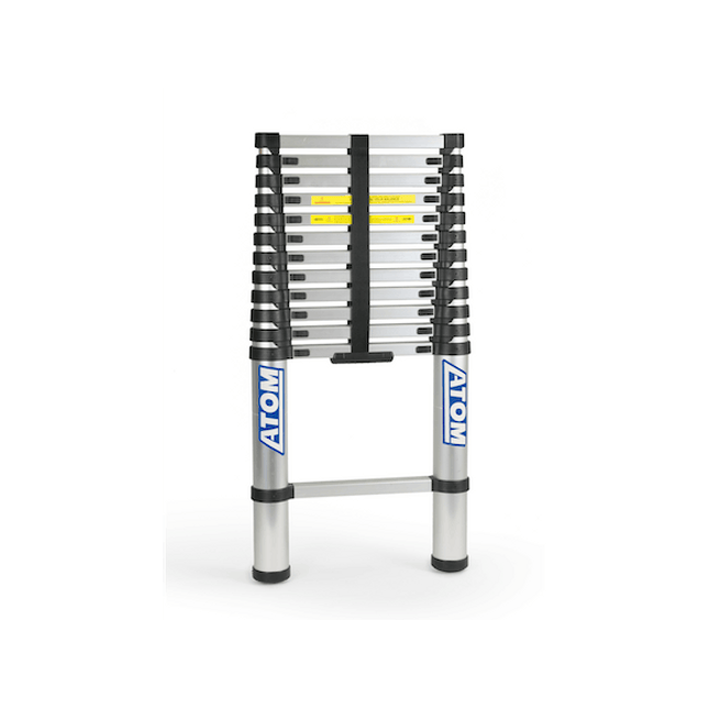 atom telescopic ladder 3 8 m