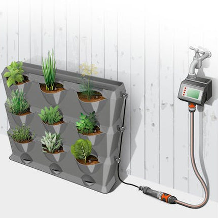 gardena nature up irrigation set vertical tap