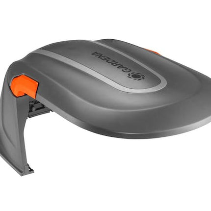 gardena robotic lawnmower garage