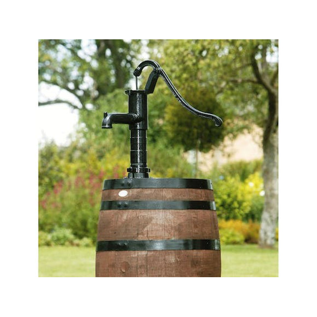 cast iron water pump garden feature