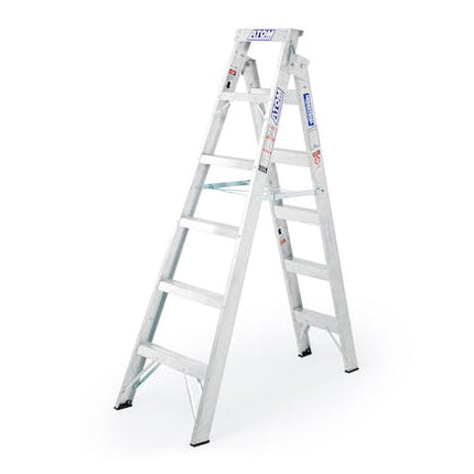 atom step ladder dual purpose 6 step