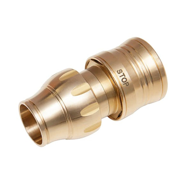 gardena water stop hose connector brass 13 mm
