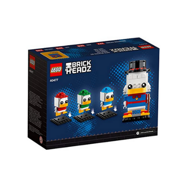 Lego 40477 Brickheads Scrooge McDuck, Huey, Dewey and Louie Toy Model