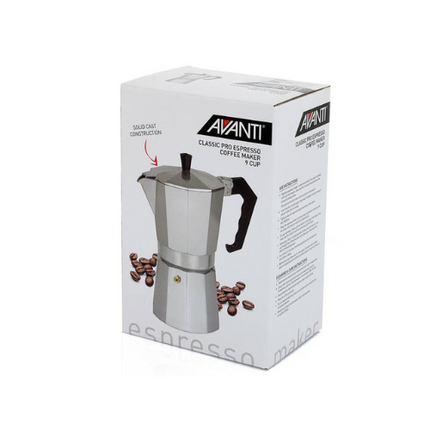 Avanti Classic Pro Espresso Pot 6 Cups