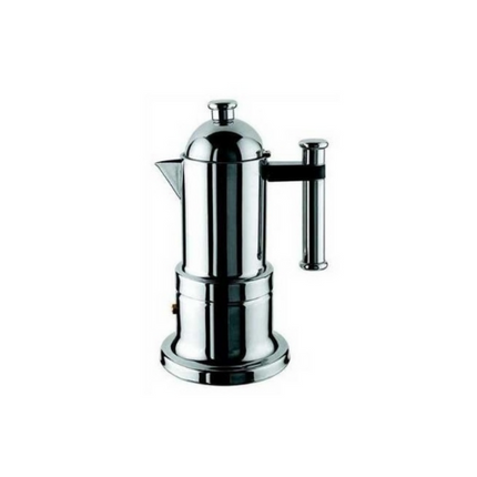 Kontessa Vigano Stainless Steel Espresso Pot 4 Cups