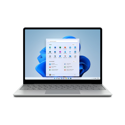 Microsoft Surface Laptop Go 1 For Home and Personal 12.4" i5 8GB Ram 256GB Windows 10 Home S Platinum