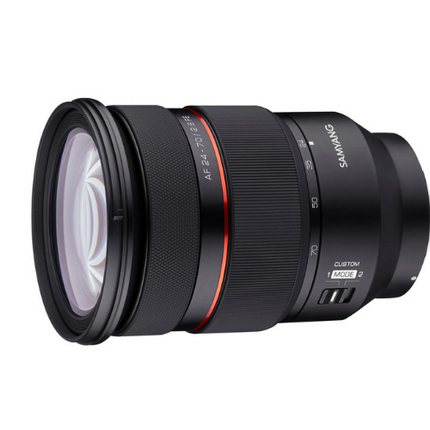 SAMYANG Camera Lens AF 24-70mm F2.8 Sony FE Black