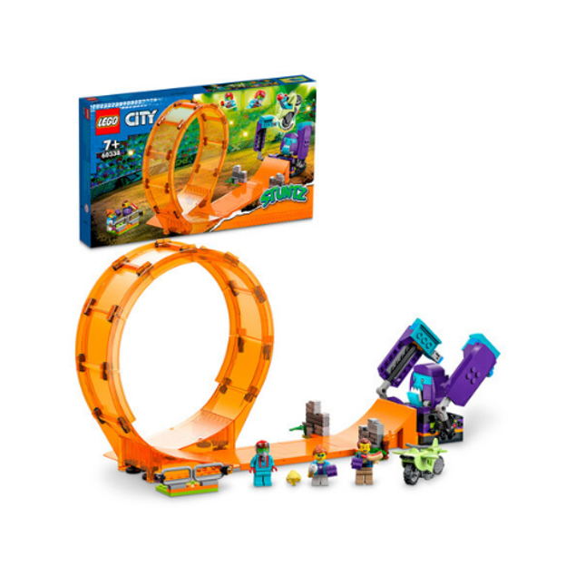 LEGO City Smashing Chimpanzee Stunt Loop 60338