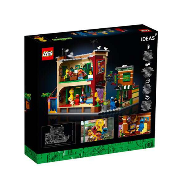 Lego Ideas 123 Sesame Street 21324 Toy Model