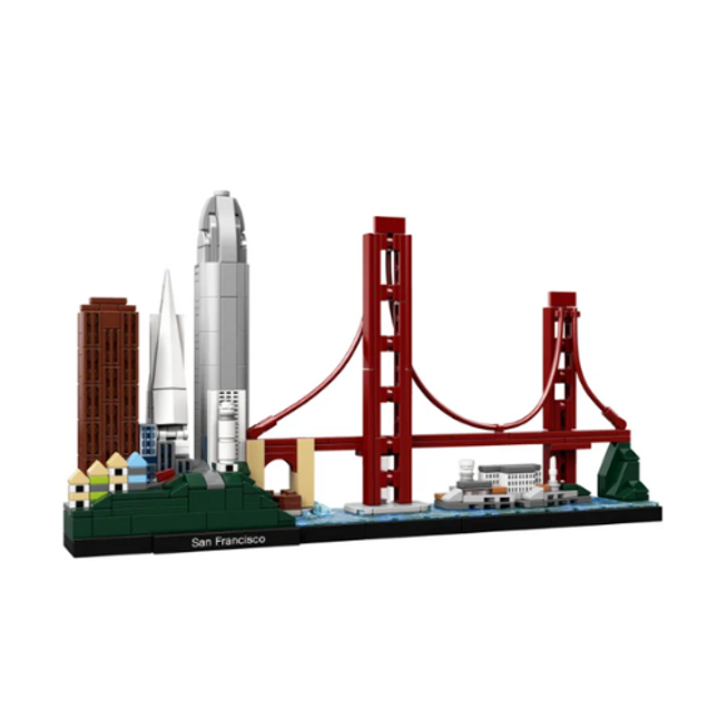 Lego Architecture San Fransisco 21043 Toy Model
