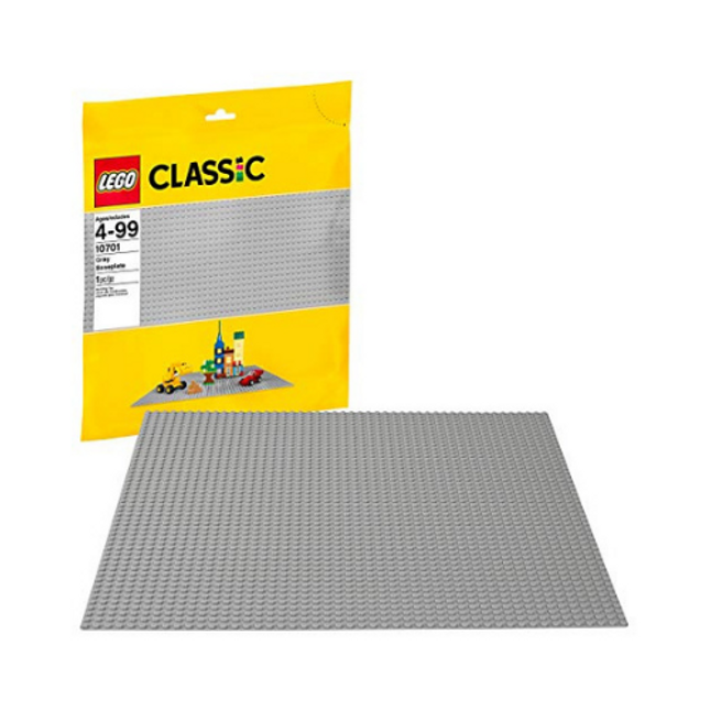 Lego 10701 Gray Baseplate Toy Model
