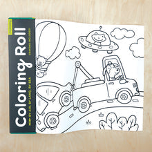 by air by land by sea coloring roll large