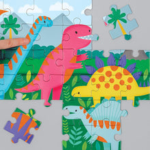fuzzy puzzles dinosaurs