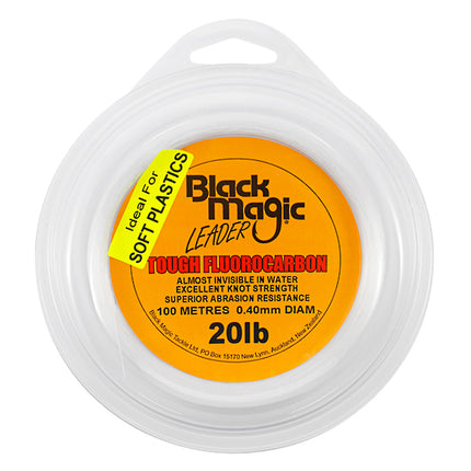 black magic flurocarbon trace 15 lb 120m 2