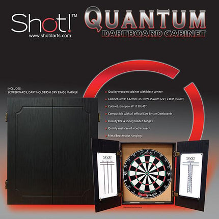 shot darts quantum cabinet