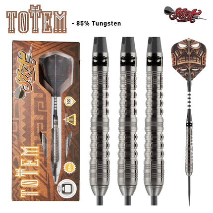 totem 1 series steel tip dart set 85 tungsten barrels