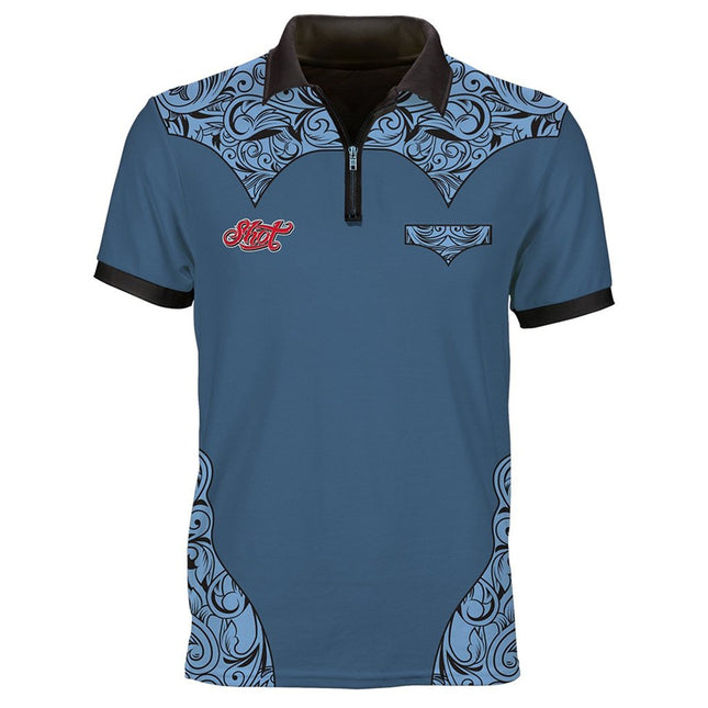 shot wild fronter dart shirt l