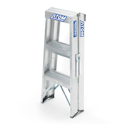atom step ladder double sided 3 step
