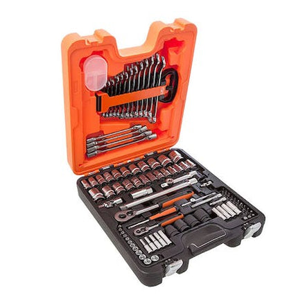 bahco 94 piece 1 4 1 2 drive socket spanner set