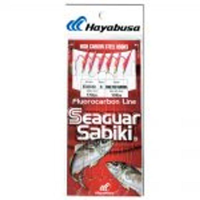 hayabusa sabiki ex030 red shrimp 10