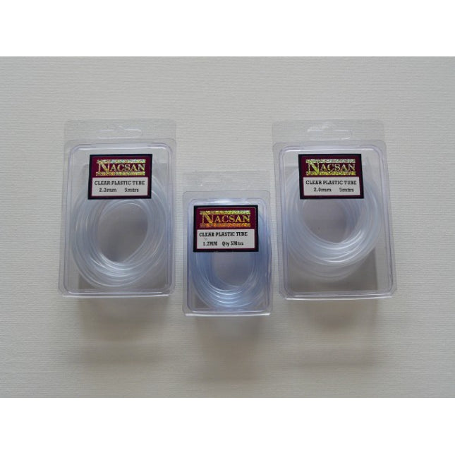 nacsan clear tube 1 7mm 5mtr