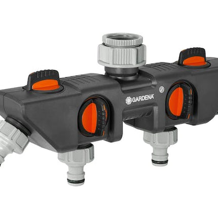 gardena four channel water distributor 3 4 1 thread