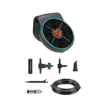gardena solar powered irrigation aqua bloom set