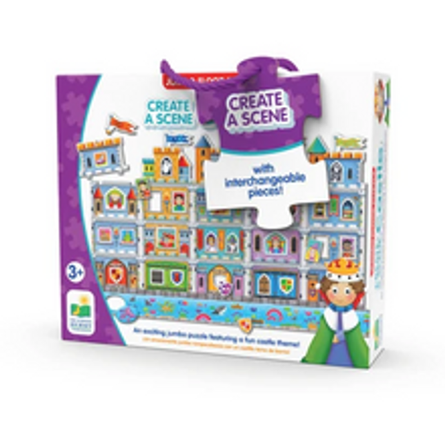 create a scene castle