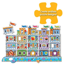create a scene castle