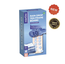 mi maths brain rain drop ten frame board magnetic