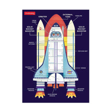 space shuttle 48 pc mini puzzle