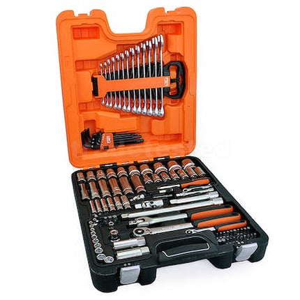 bahco 103 piece 1 4 1 2 deep socket spanner set