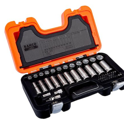 bahco 33 piece 3 8 1 4 deep socket set