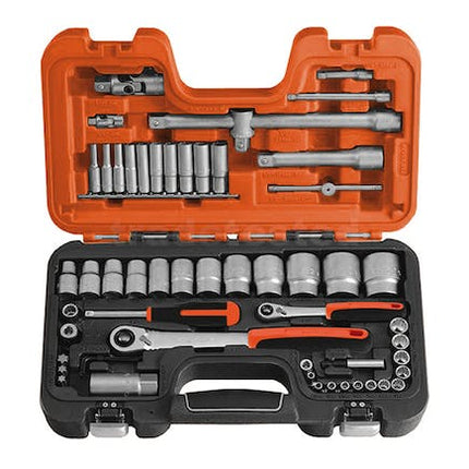 bahco 56 piece 1 4 1 2 drive socket set