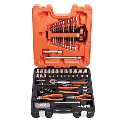 bahco 81 piece socket spanner pliers set