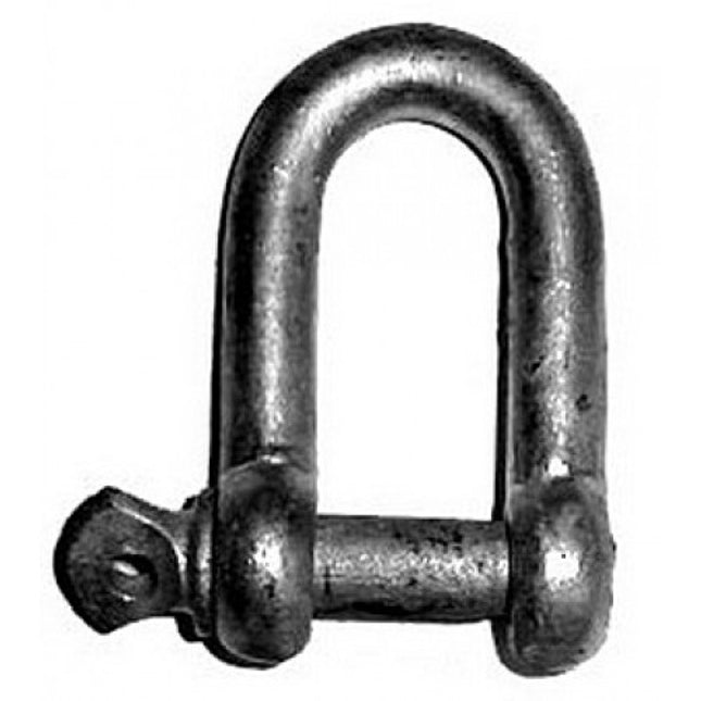 SHACKLE DEE GALV 6MM