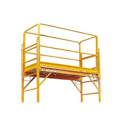 mobile scaffold adjustable guard rail set