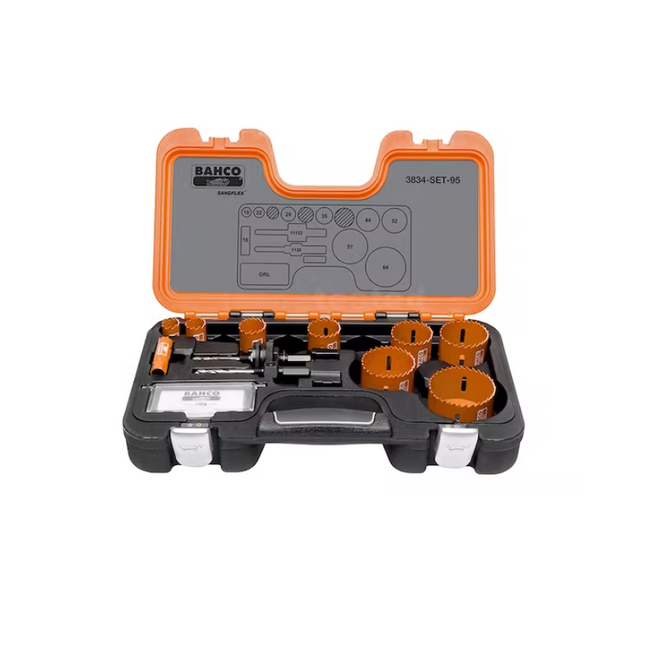 Bahco Professional 12 Piece Holesaw Set