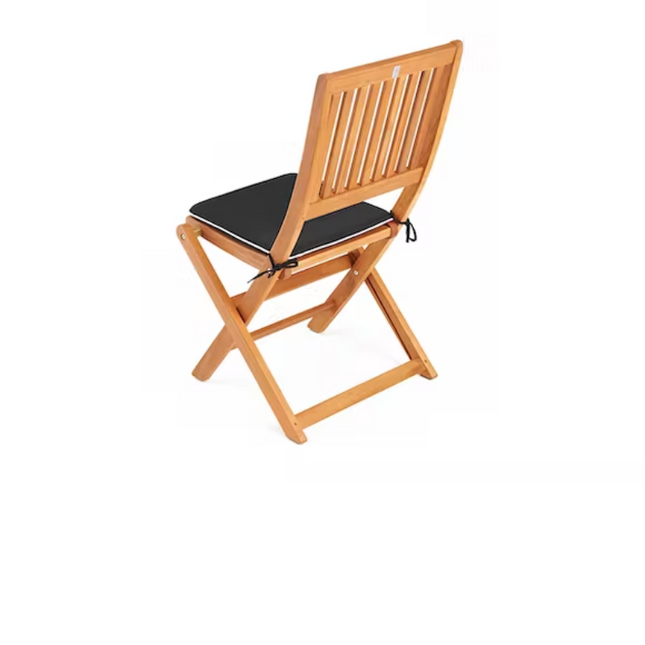 Hardwood Dining Chairs - Pair