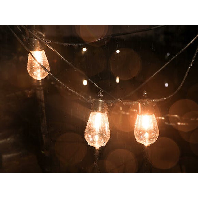 Solar Party Lights 10m with 10 Bulbs