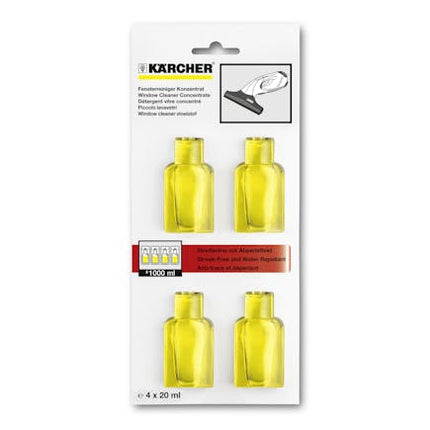 Karcher Glass Cleaner Concentrate 4x20ml