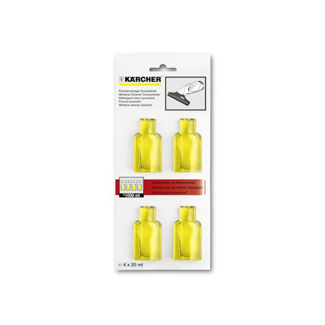 Karcher Glass Cleaner Concentrate 4x20ml